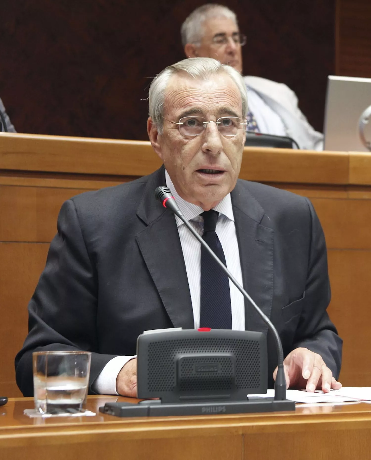 Alfredo Cajal, en las Cortes de Aragón