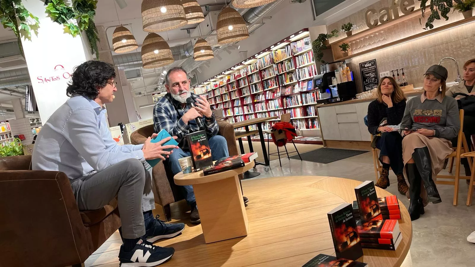 Diego Marro y  Óscar Beltrán de Otálora. Foto Mercedes Manterola