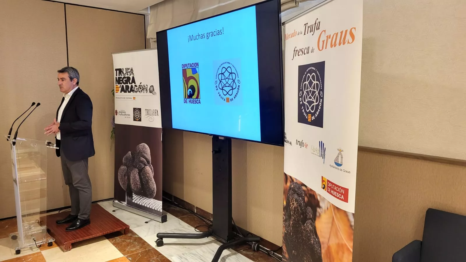 Mercado Itinerante de la Trufa de Graus en Huesca