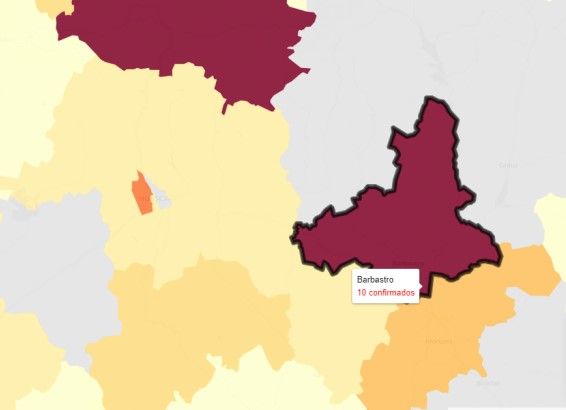 El Hospital de Barbastro, el centro de Aragón con mayor número de ingresos por covid