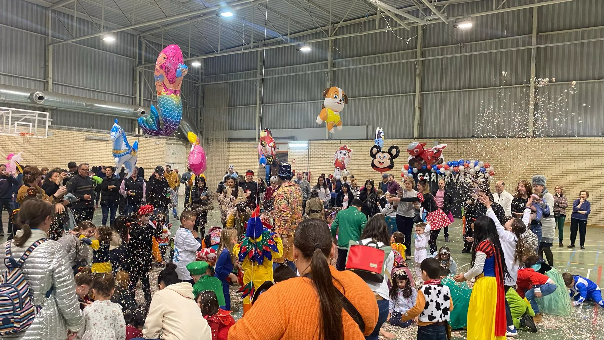 Grañén celebra el Carnaval Infantil 2024. Foto M.C.