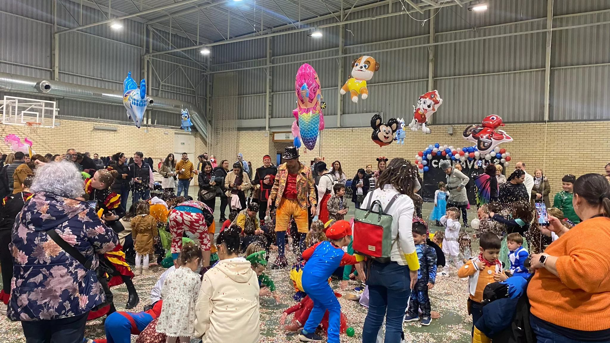 Grañén celebra el Carnaval Infantil 2024. Foto M.C.