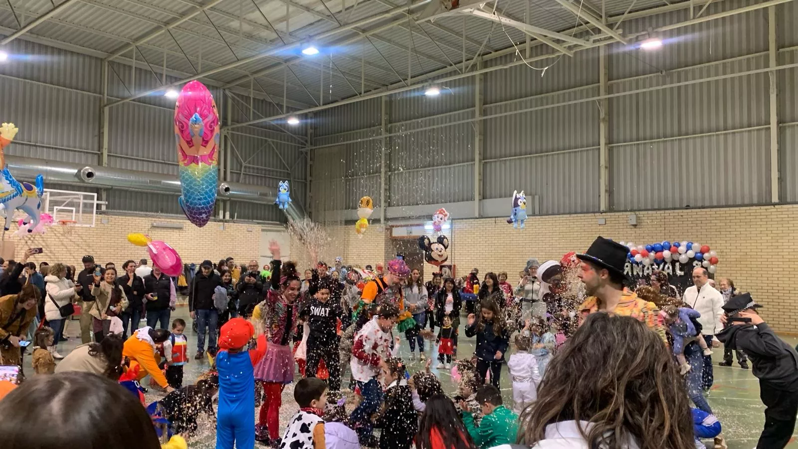 Grañén celebra el Carnaval Infantil 2024. Foto M.C.