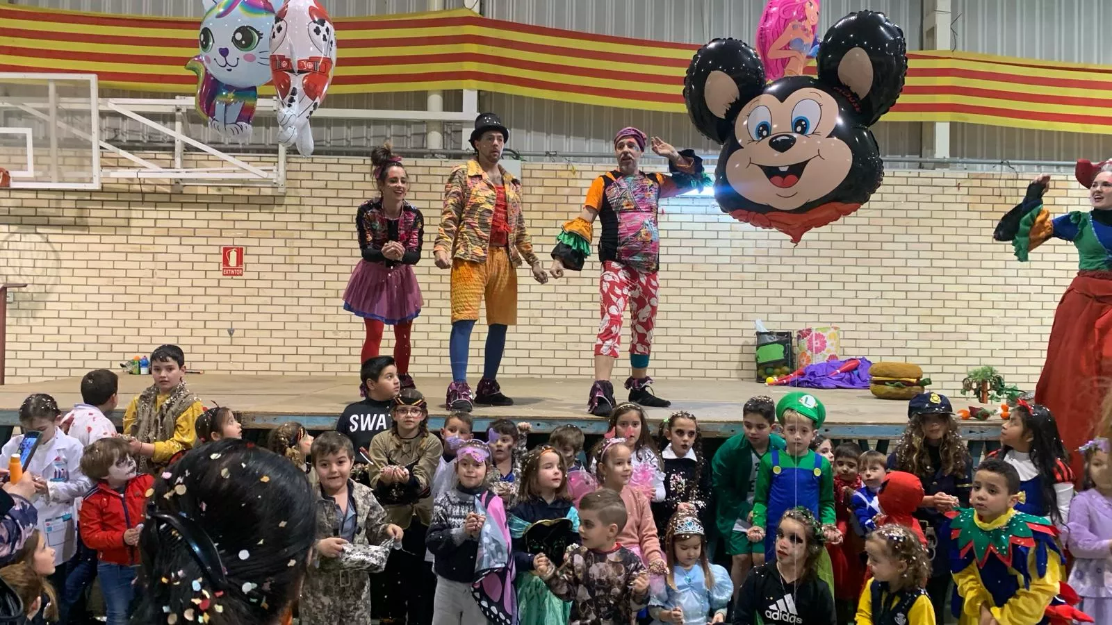 Grañén celebra el Carnaval Infantil 2024. Foto M.C.
