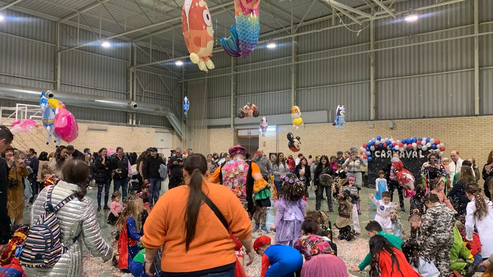 Grañén celebra el Carnaval Infantil 2024. Foto M.C.
