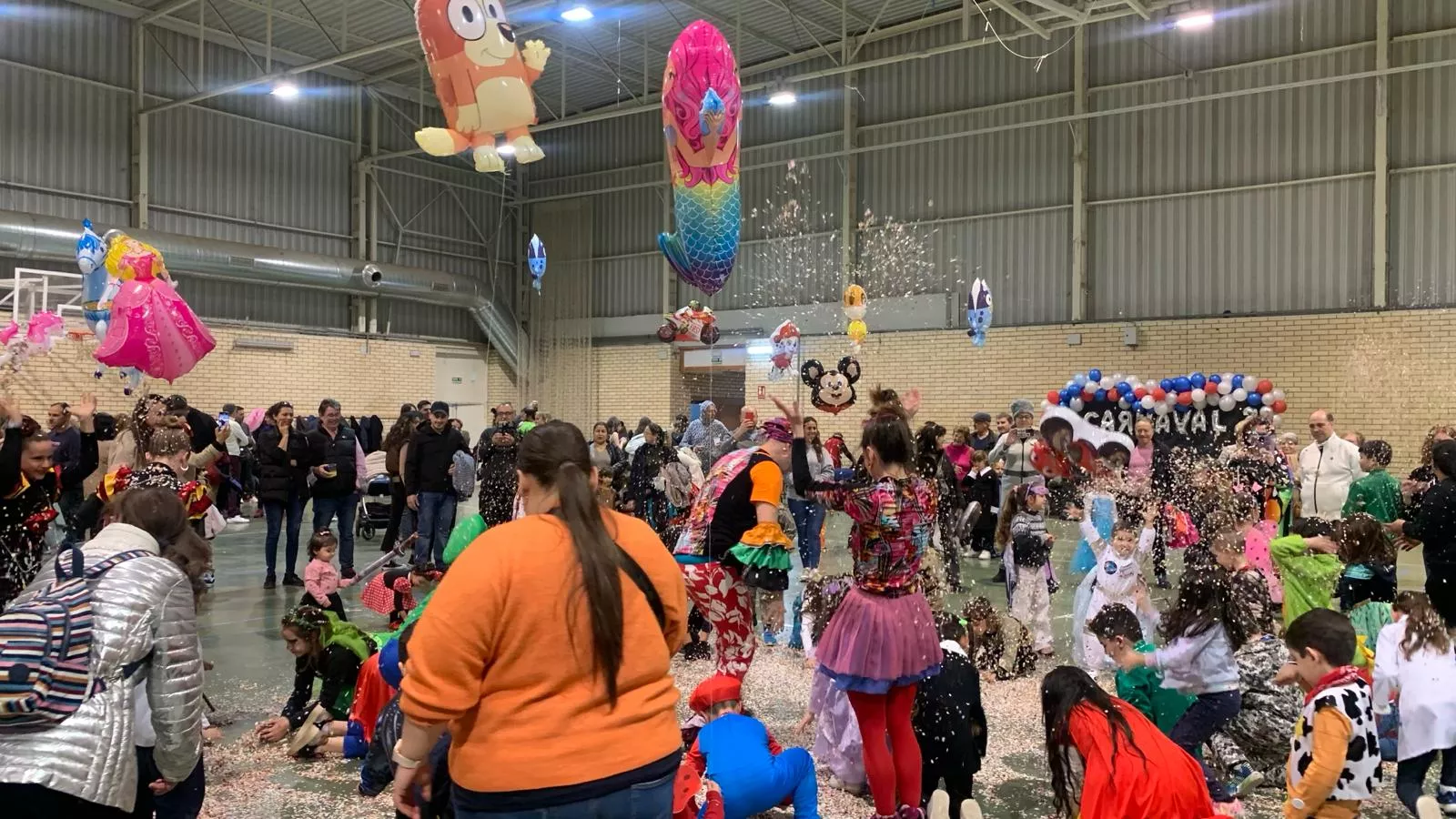 Grañén celebra el Carnaval Infantil 2024. Foto M.C.