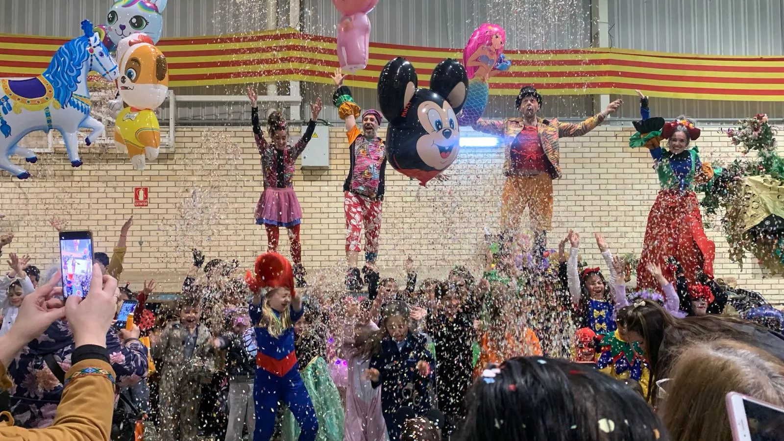 Grañén celebra el Carnaval Infantil 2024. Foto M.C.