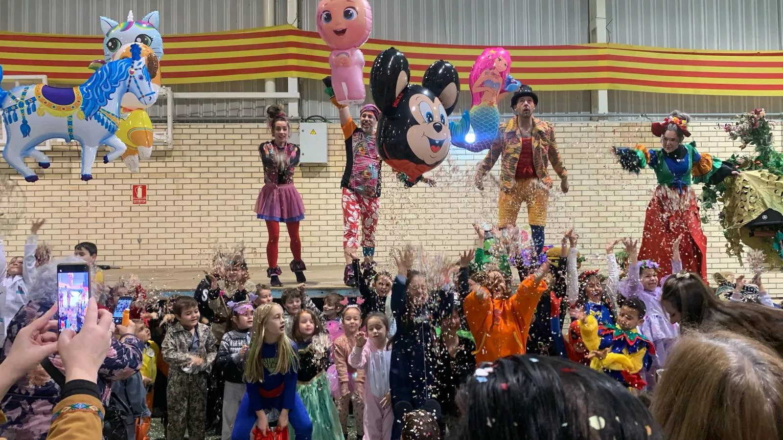 Grañén celebra el Carnaval Infantil 2024. Foto M.C.