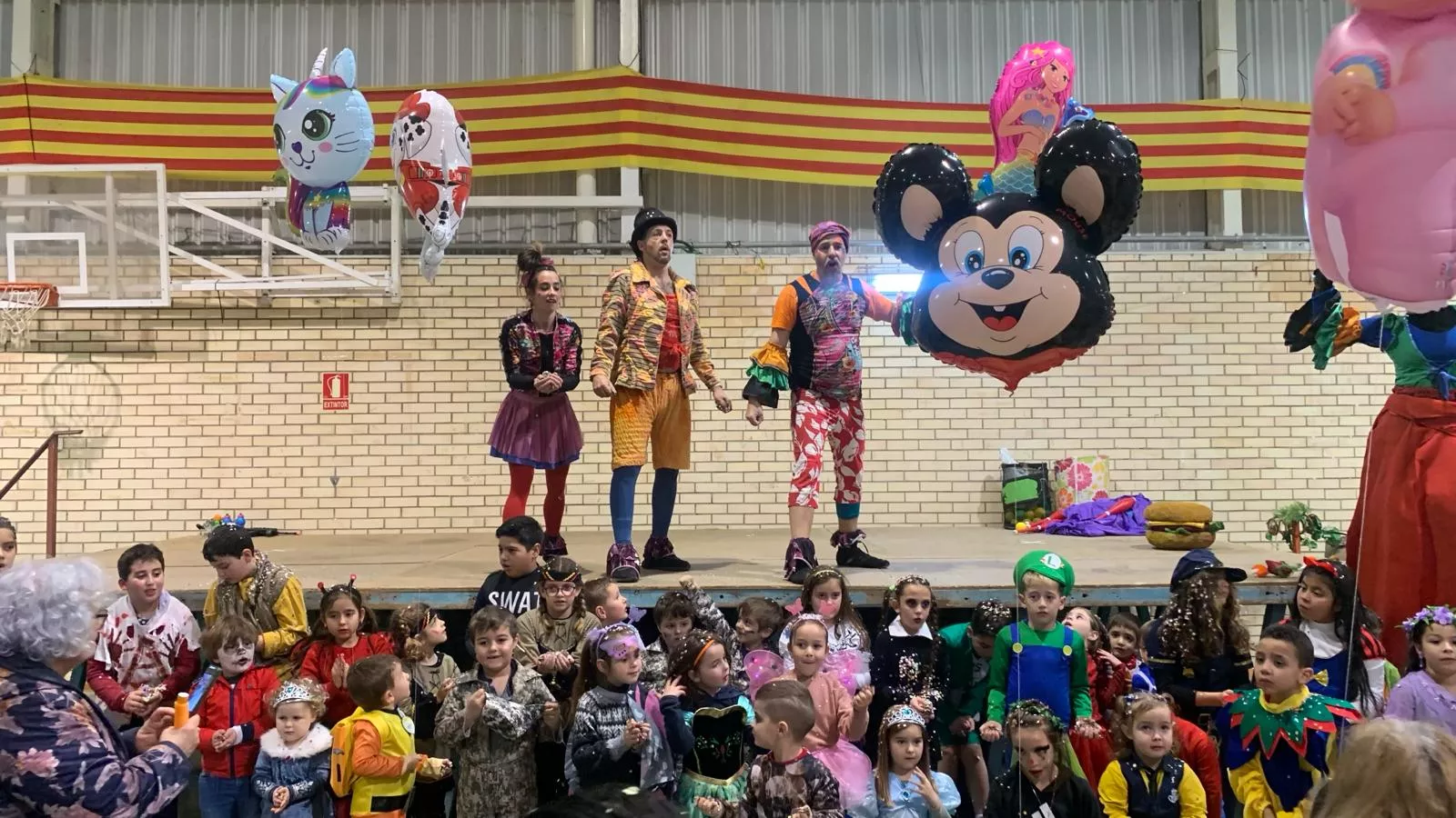 Grañén celebra el Carnaval Infantil 2024. Foto M.C.