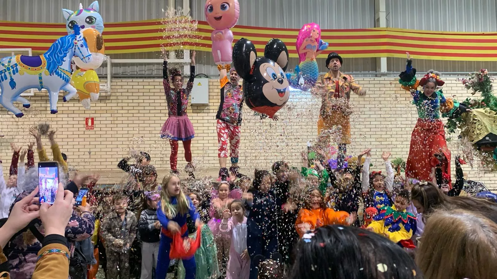 Grañén celebra el Carnaval Infantil 2024. Foto M.C.