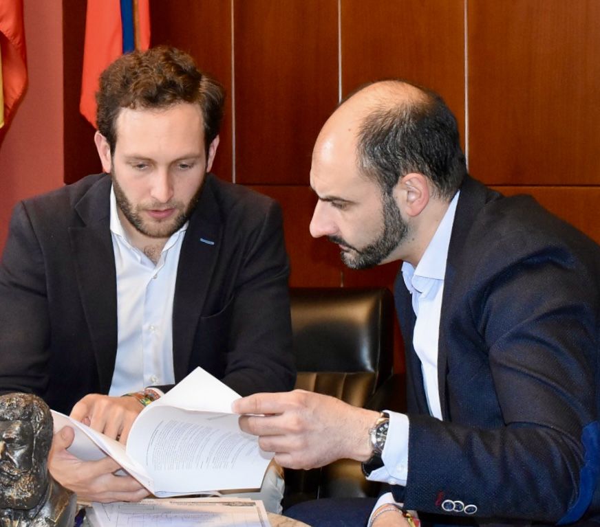 Isaac Claver y Fernando Torres