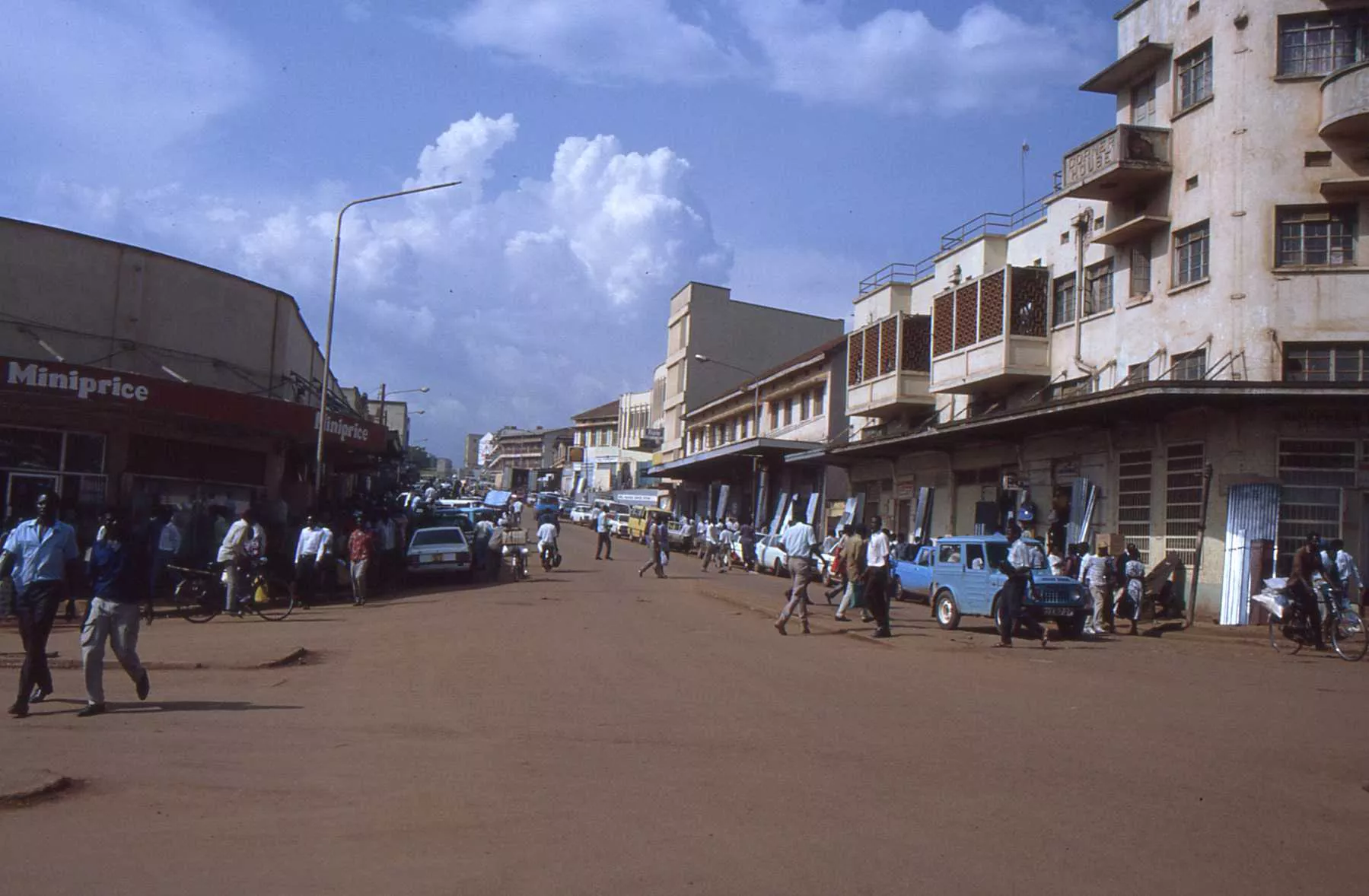 Marco Pascual en Kampala, Uganda