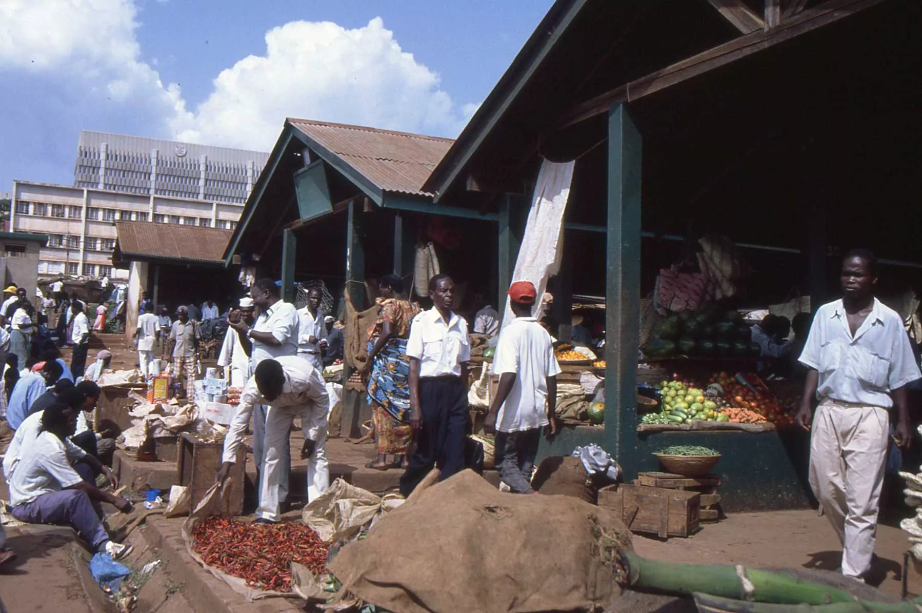 Marco Pascual en Kampala, Uganda
