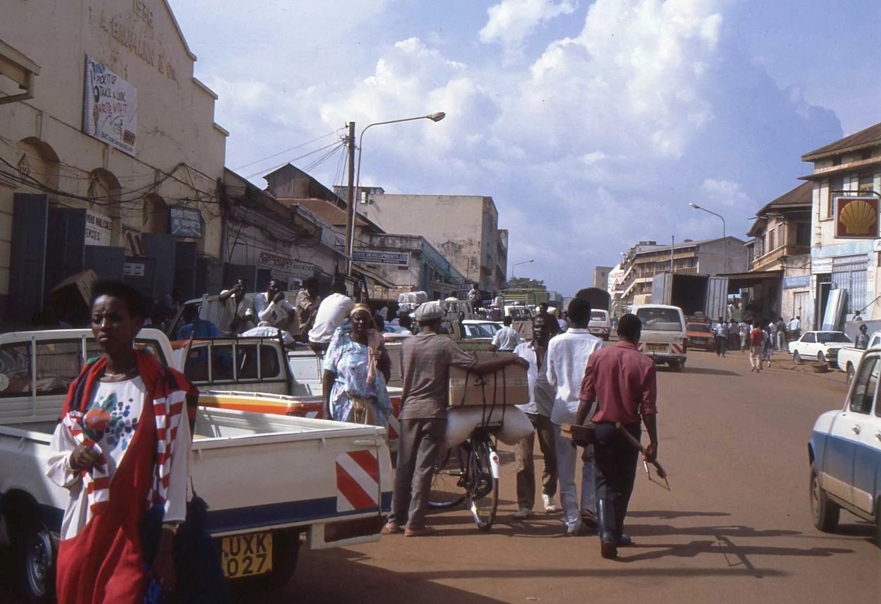 Marco Pascual en Kampala, Uganda