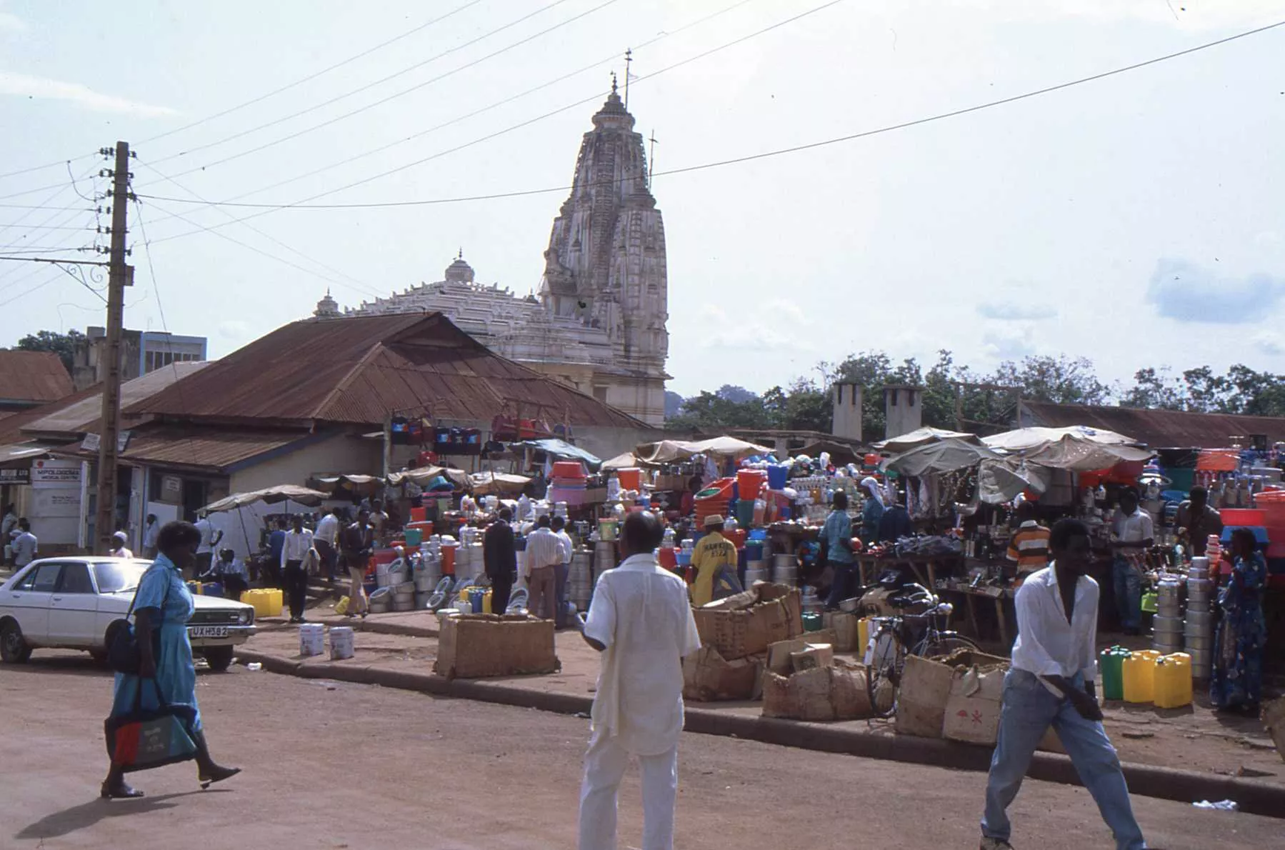 Marco Pascual en Kampala, Uganda