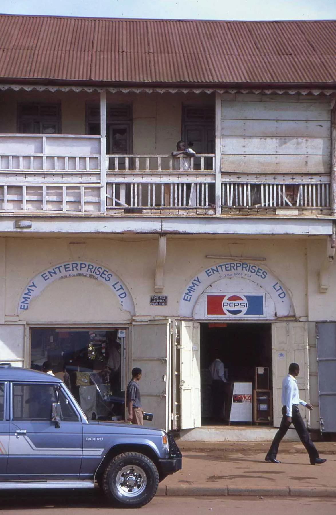 Marco Pascual en Kampala, Uganda