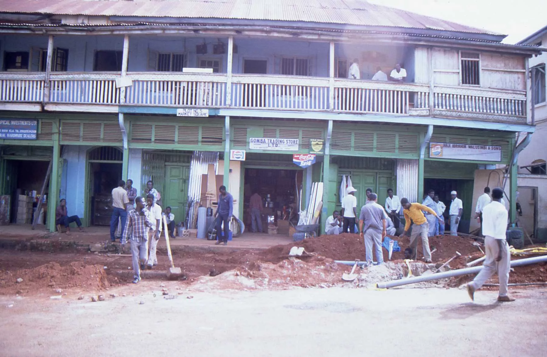 Marco Pascual en Kampala, Uganda
