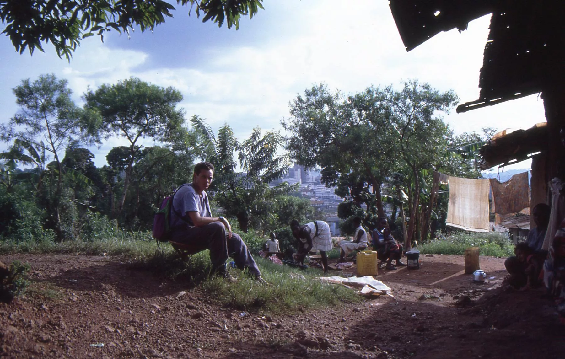 Marco Pascual en Kampala, Uganda