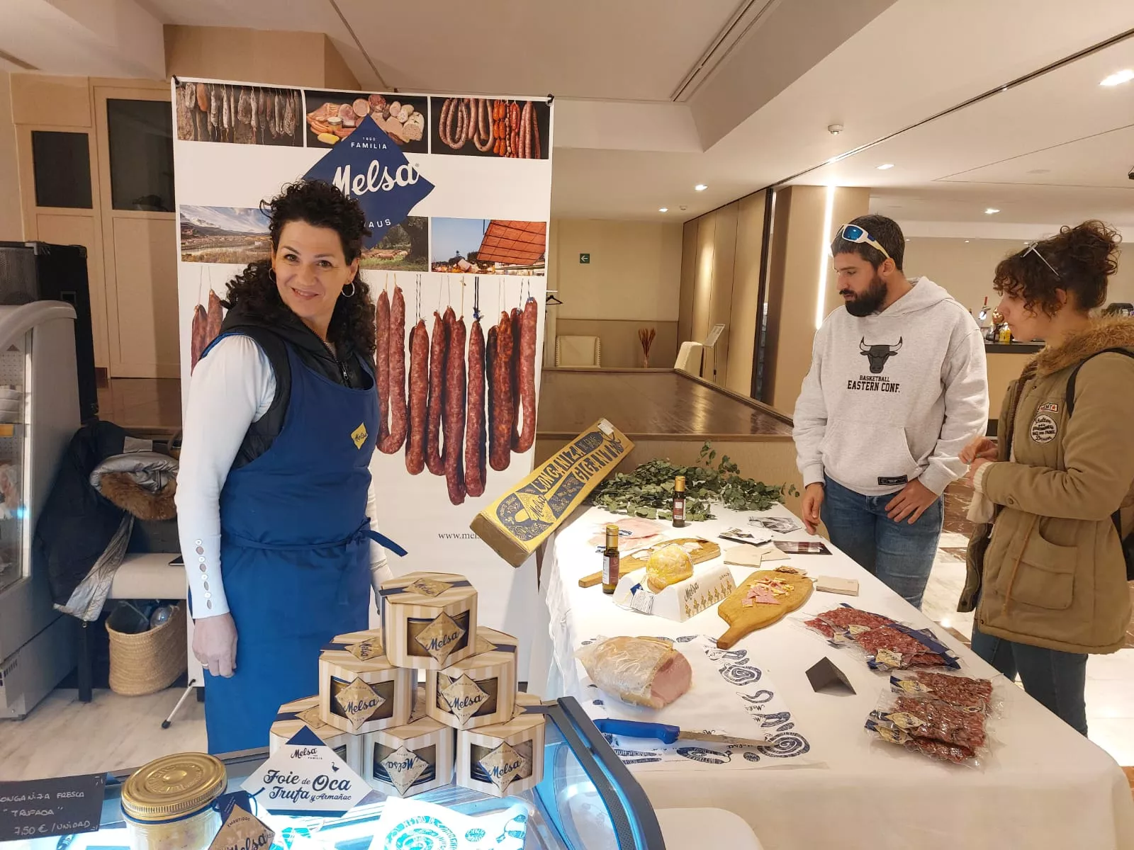 Mercado de la Trufa en Huesca el domingo