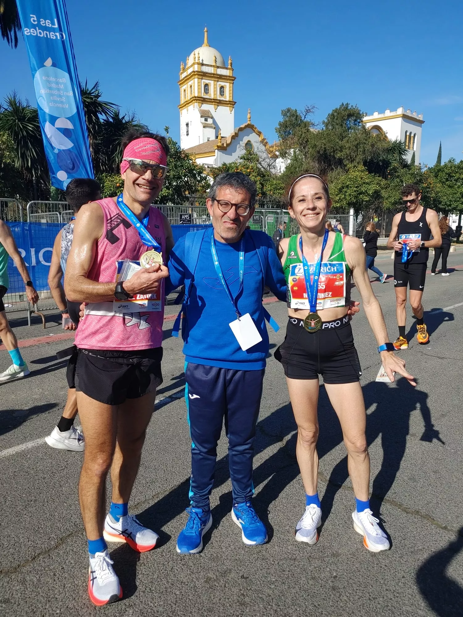 Maratón de Sevilla. Bea Martínez