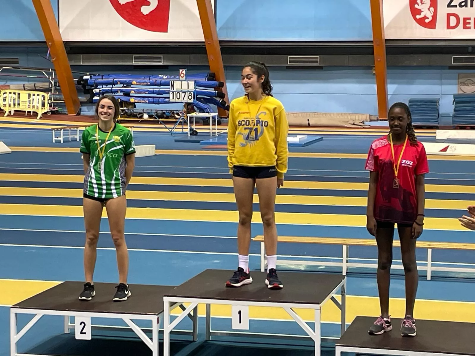 Vega Araguás, plata en altura