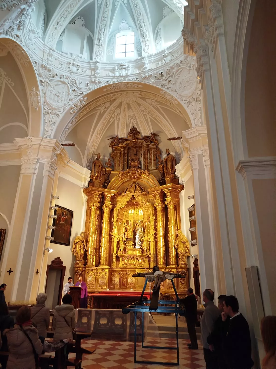 Primer Viacrucis de la Cuaresma 2024. Foto Carlos Jalle