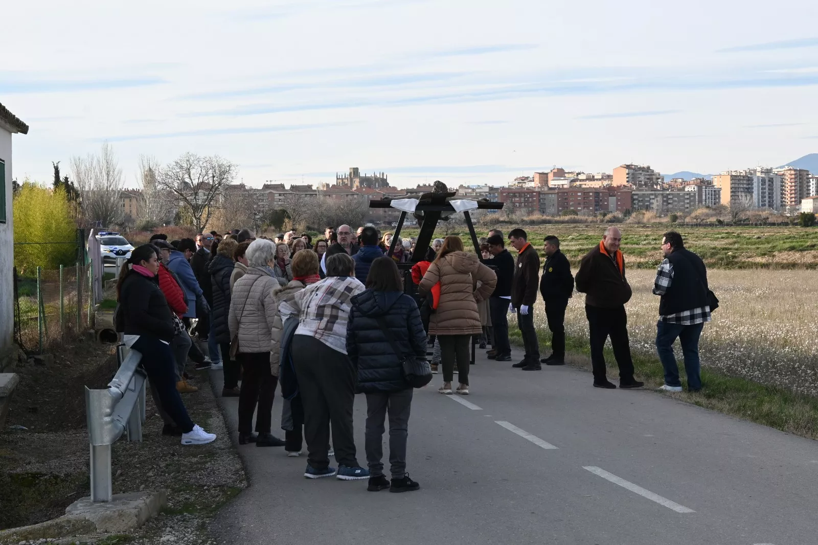 Primer Viacrucis de la Cuaresma 2024. Foto Carlos Jalle