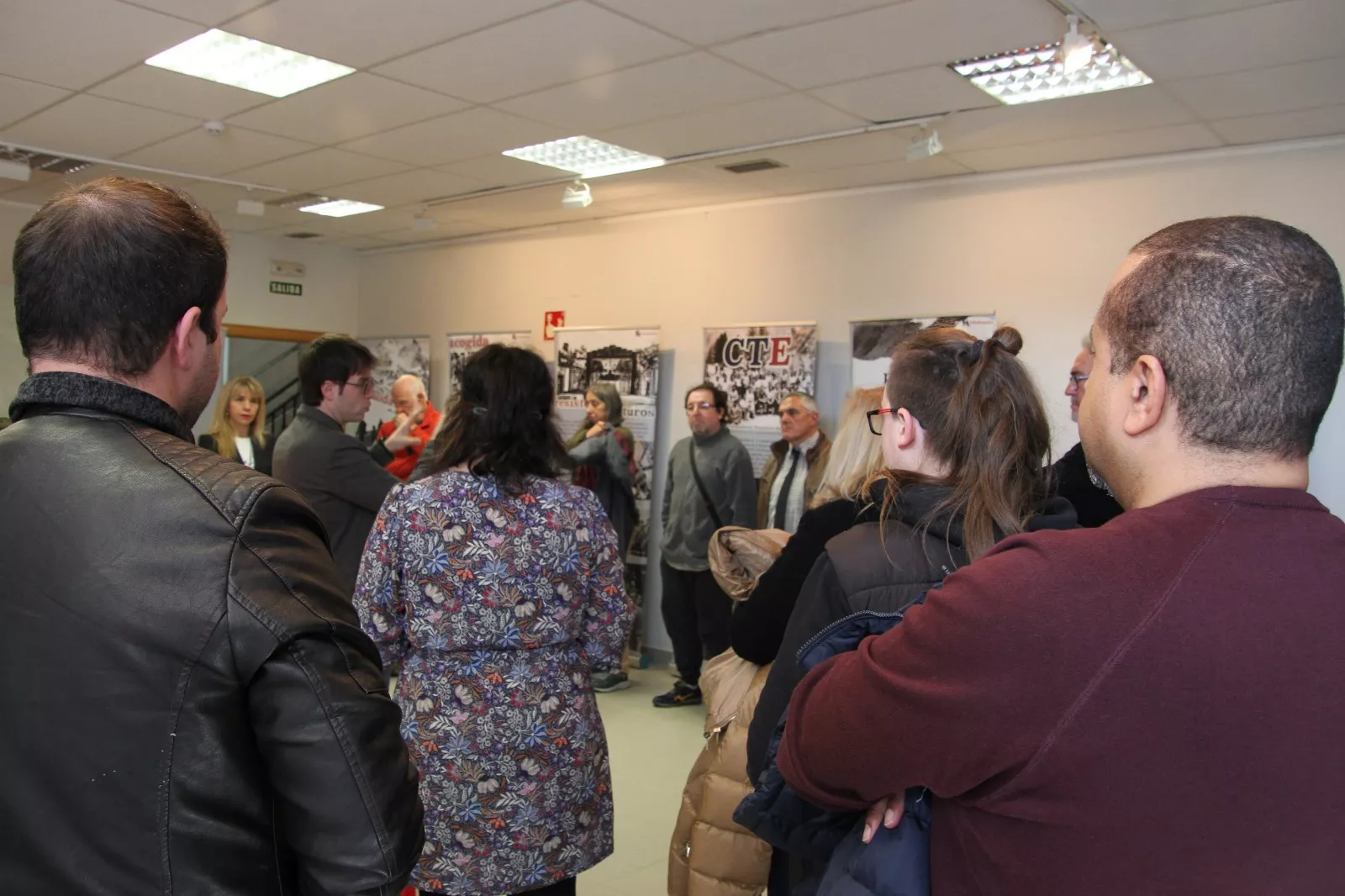 Actividad con Diego Gaspar Celaya en el Centro de Interpretación de Robres. Foto Carlos Neofato