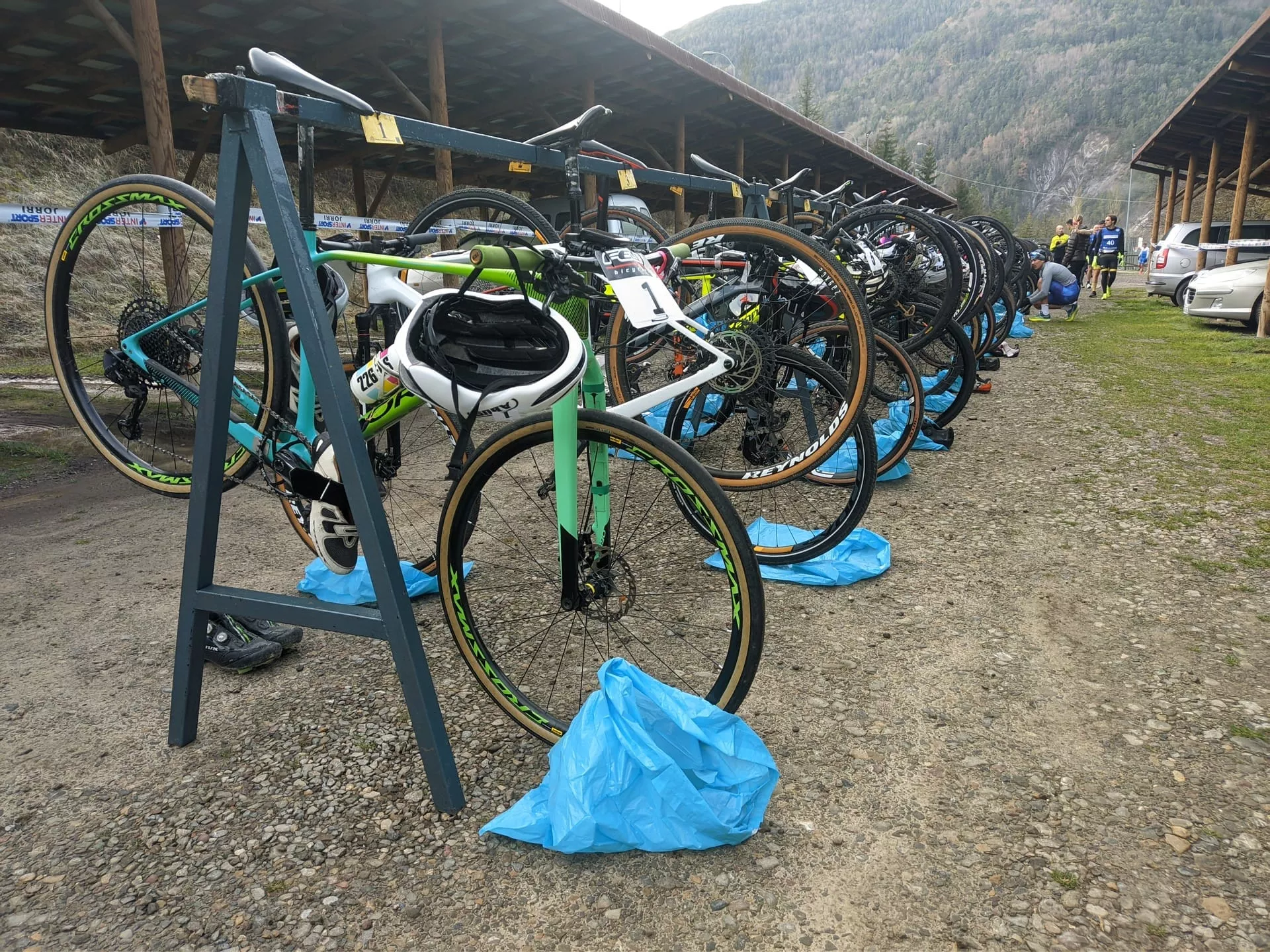 Campeonato de España de triatlón de invierno en Ansó.