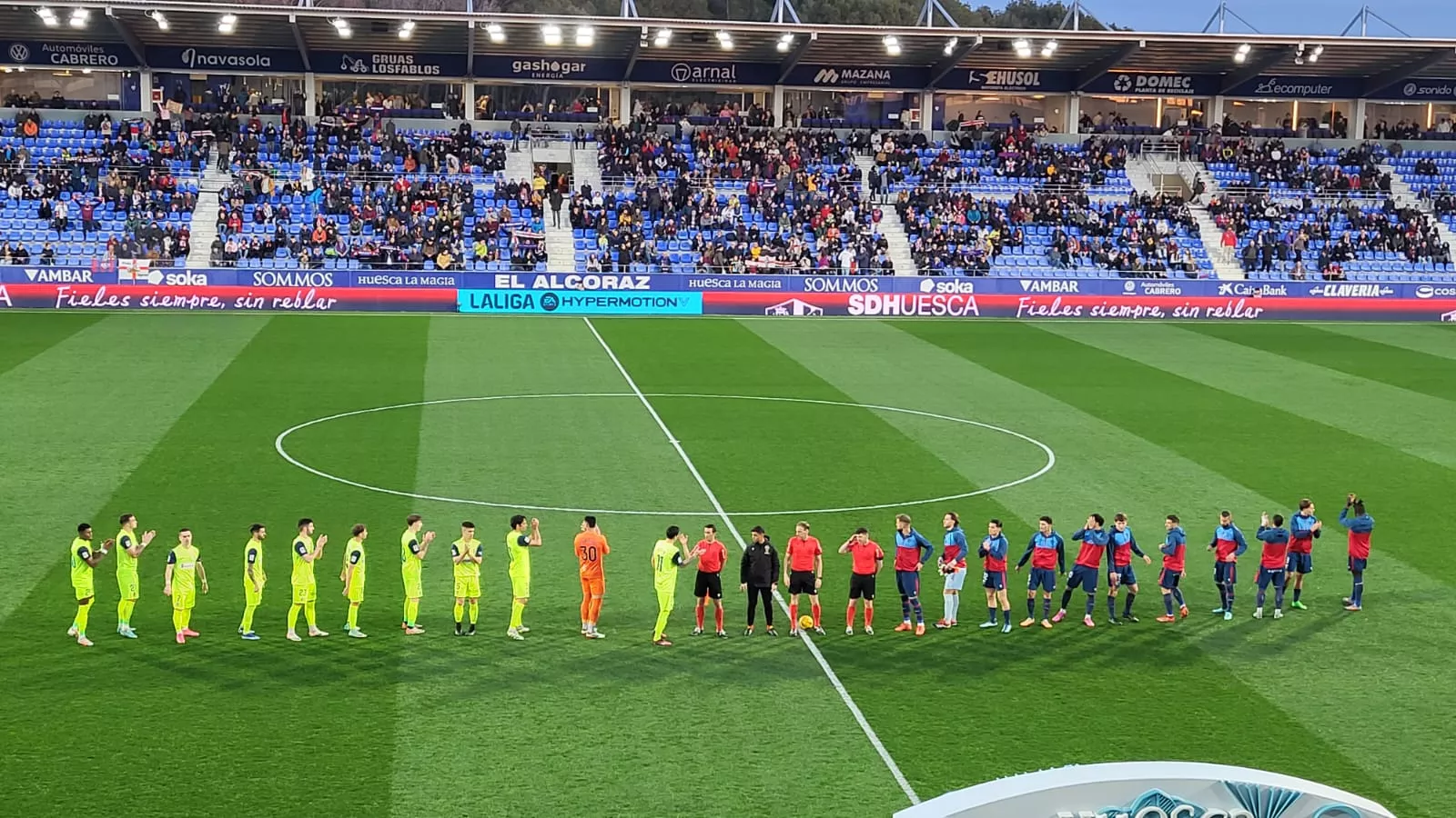 El Alcoraz. El Huesca confirma que se vendieron 270 entradas, la mayoría desde fuera de Aragón.