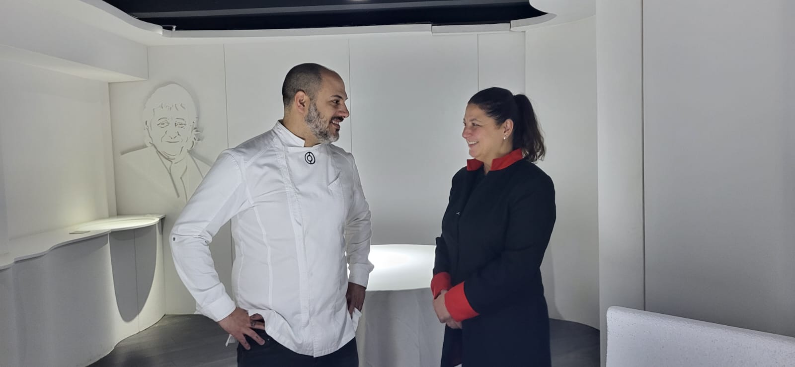 Ana Acín y Eduardo Salanova. Foto Mercedes Manterola Ana Acín y Eduardo Salanova. Foto Mercedes Manterola