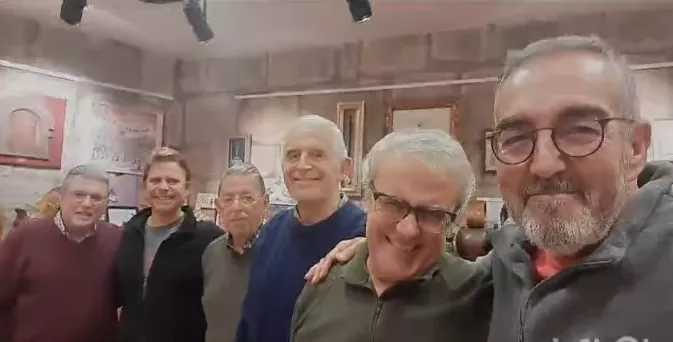 Imagen del video grabado por La Ronda de Boltaña animando a asistir a Canal Royo Fest.