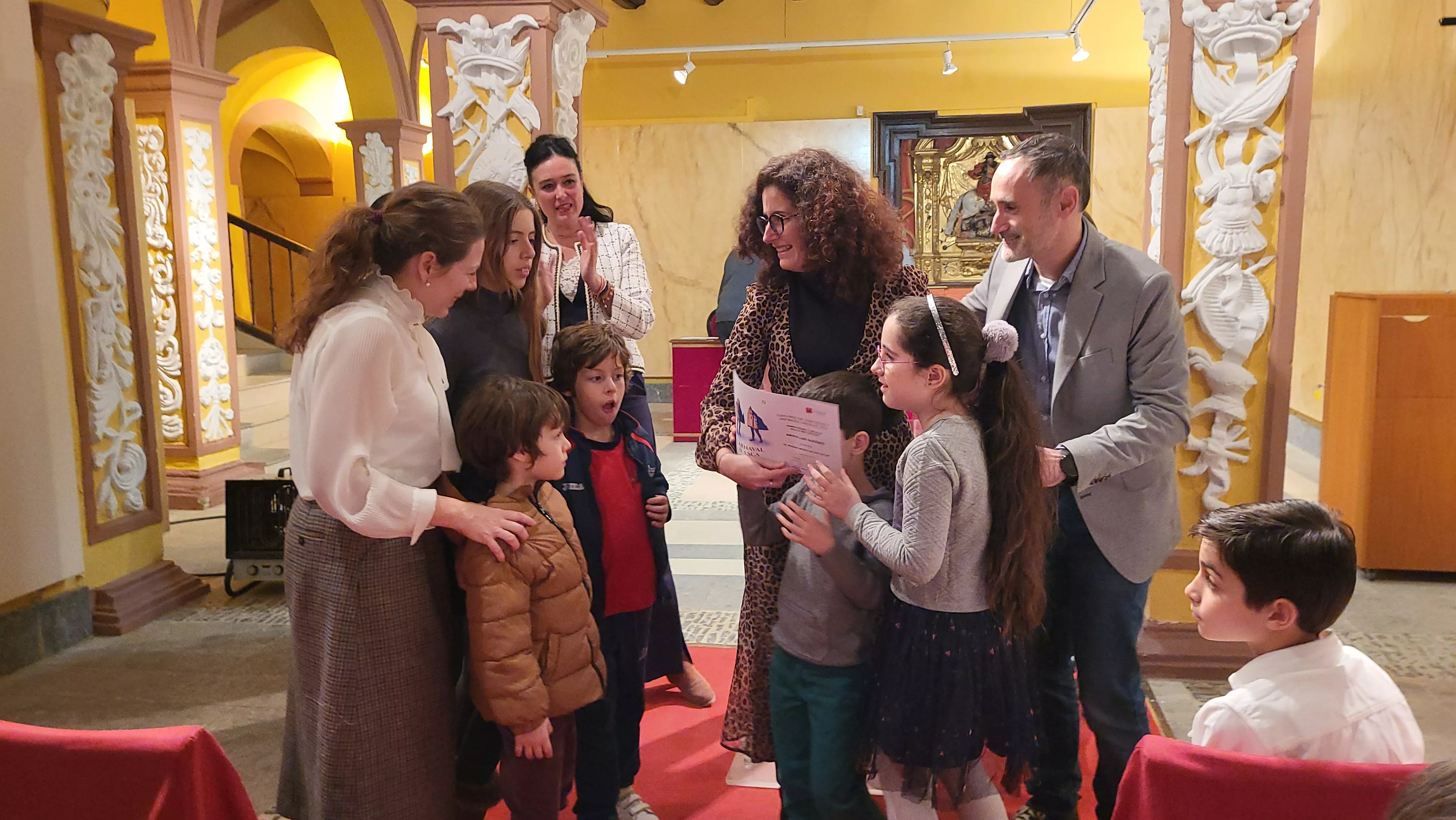 Entrega de premios del Carnaval 2024 de Huesca. Foto Mercedes Manterola