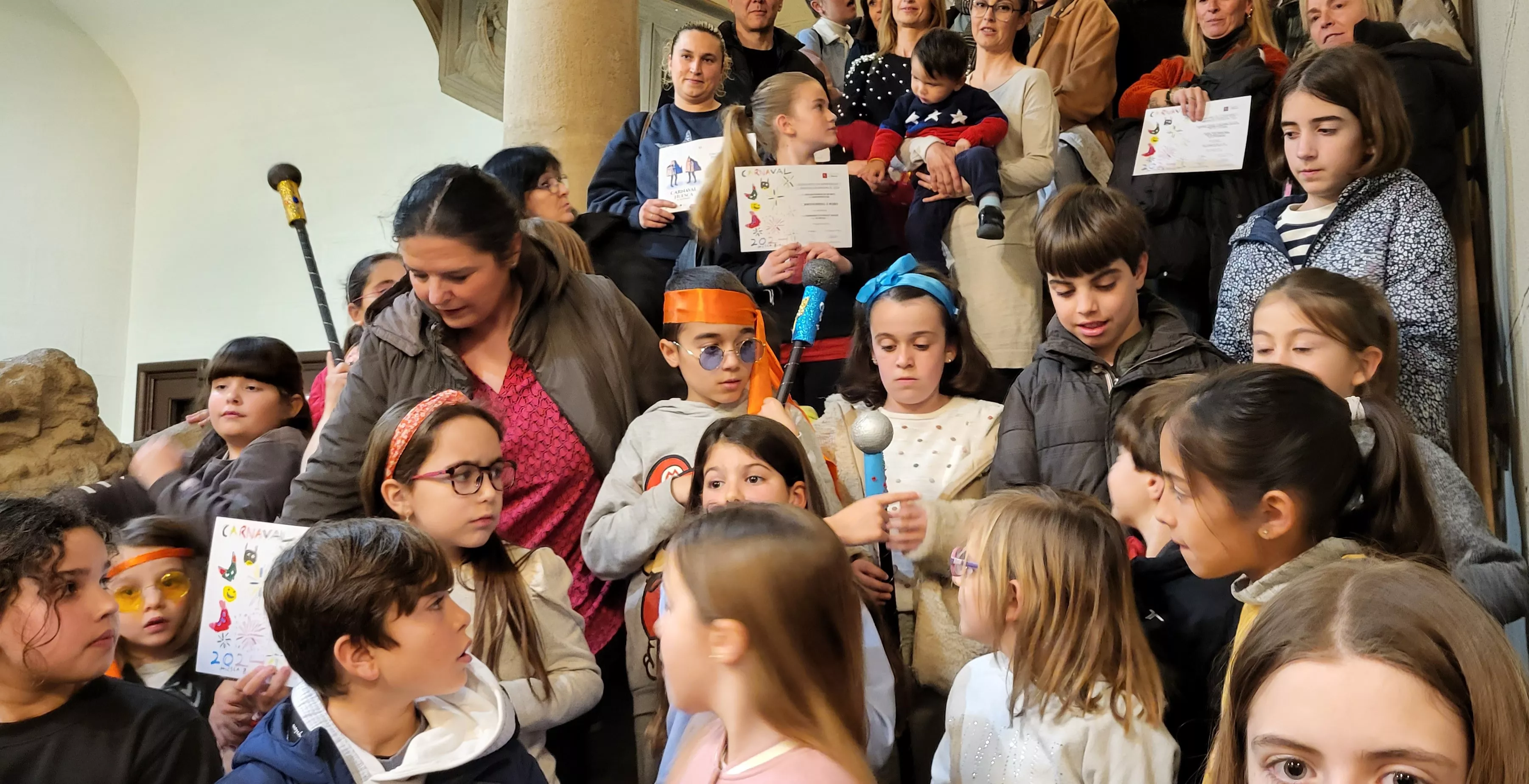 Entrega de premios del Carnaval 2024 de Huesca. Foto Mercedes Manterola