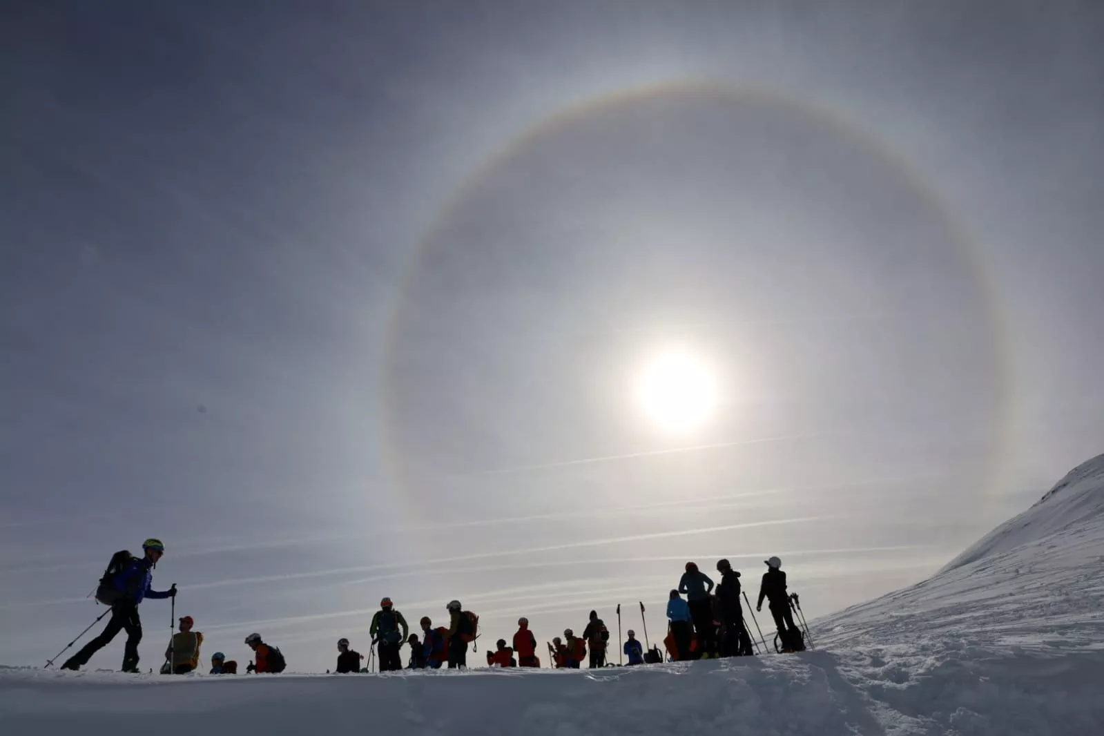 En el collado del Monjes. Foto: Peña Guara