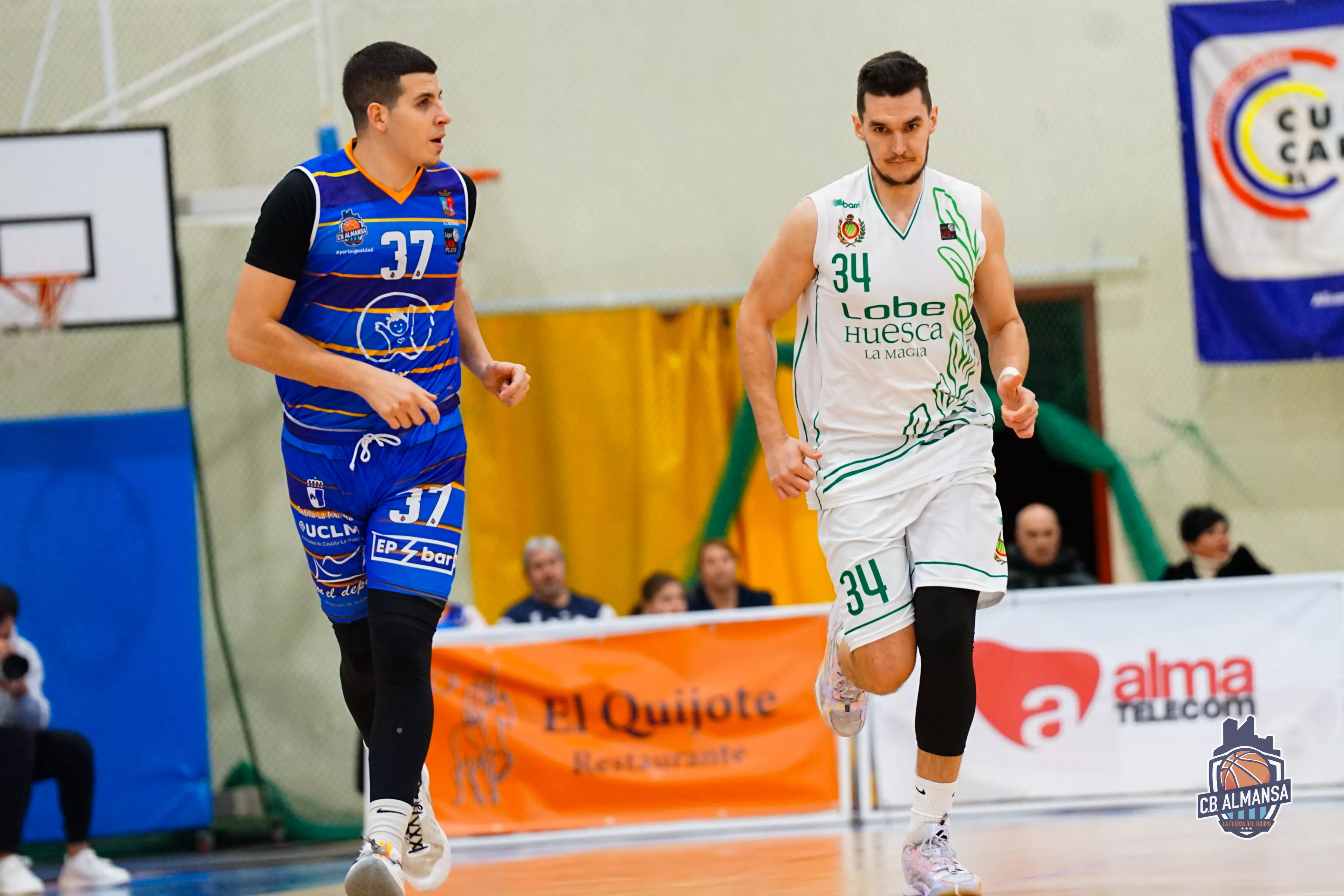Guillermo Bastante en un partido de esta temporada.