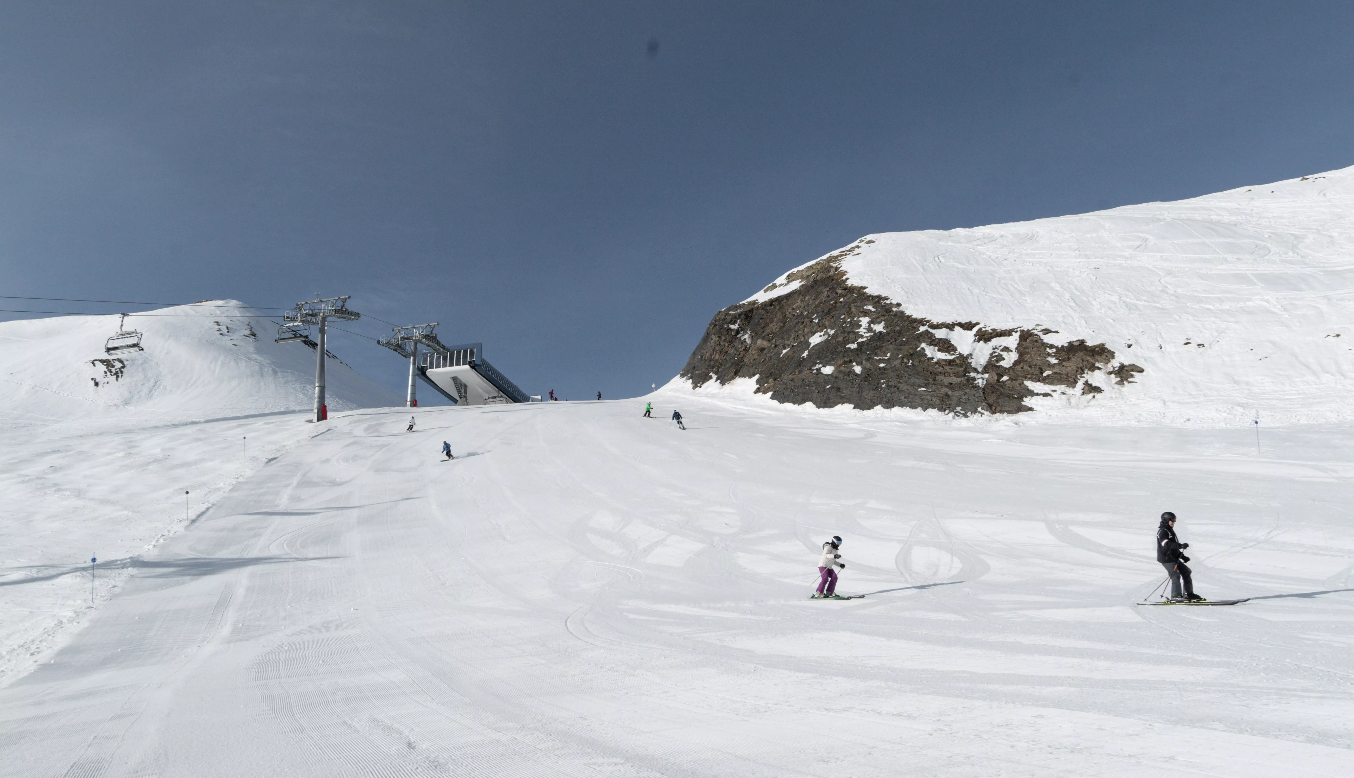 Imagen de la estación de esquí de Formigal, donde se esperan nevadas en los próximos días. Foto Aramón