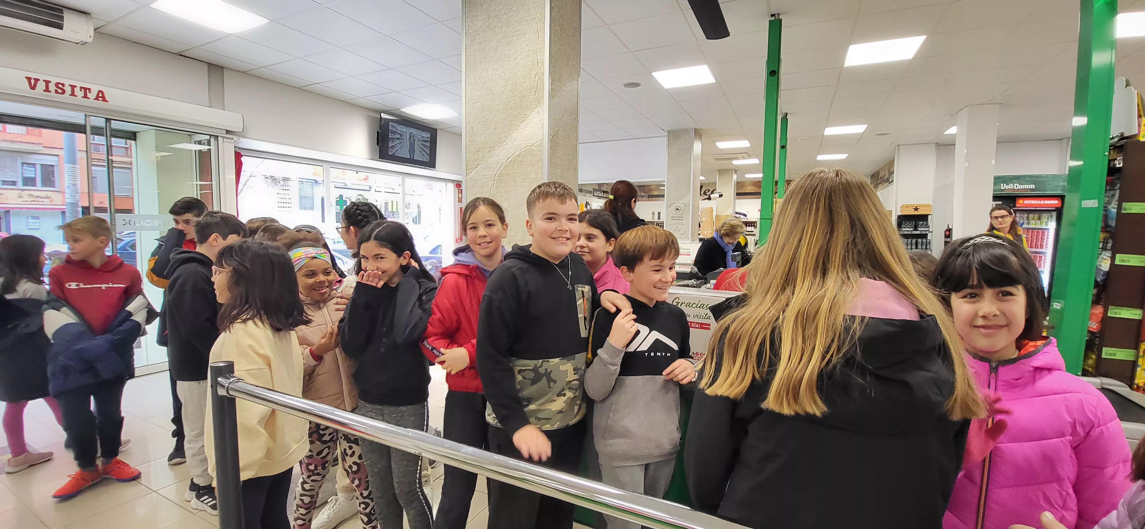 Actividad "Vamos al Súper" de Supermercados Altoaragón en Huesca. Foto Mercedes Manterola