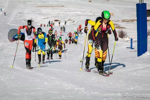 Prueba individual. Abiertas las inscripciones de la Travesía de Esquí de Montaña Club Montaña Pirineos FOTO INMA SALAS