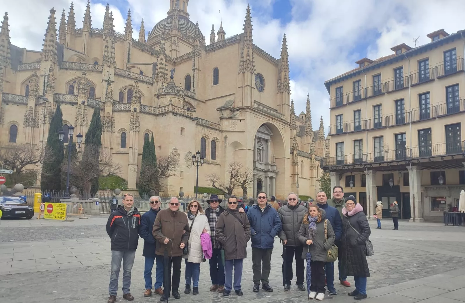 Delegación de la Archicofradía de la Vera Cruz en Segovia. Foto Carlos Jalle
