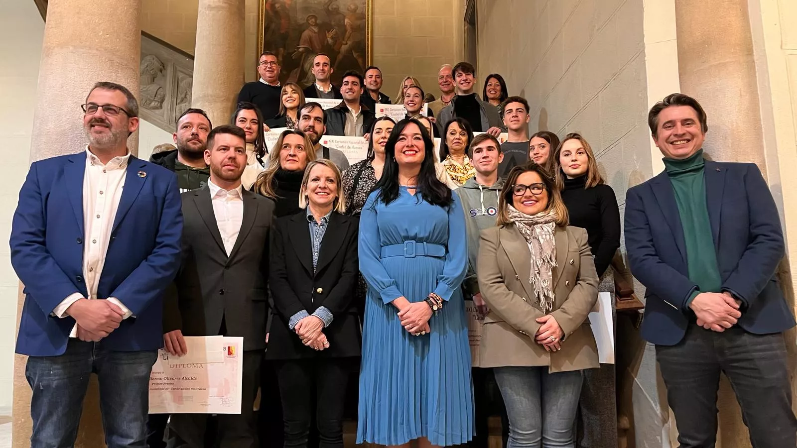 Entrega del premios del XXXI Certamen Nacional de Jota Ciudad de Huesca. Foto Mercedes Manterola