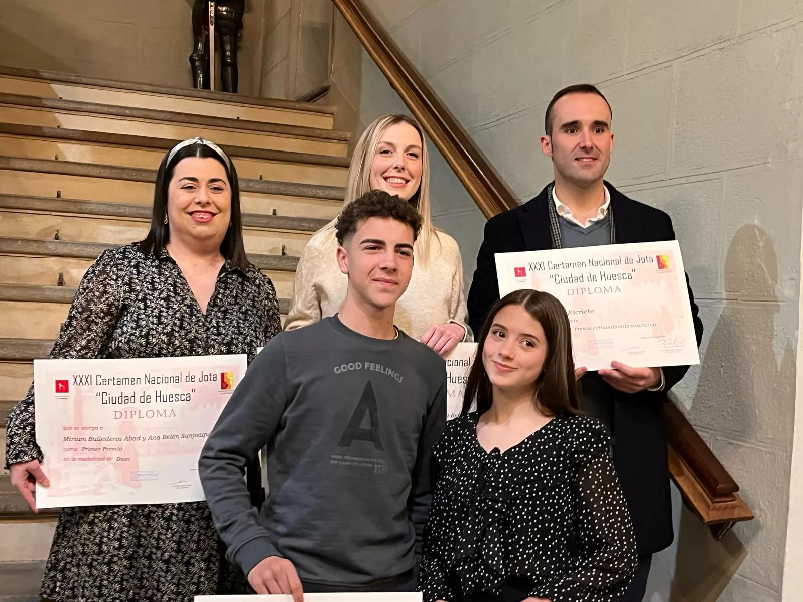 Entrega del premios del XXXI Certamen Nacional de Jota Ciudad de Huesca. Foto Mercedes Manterola