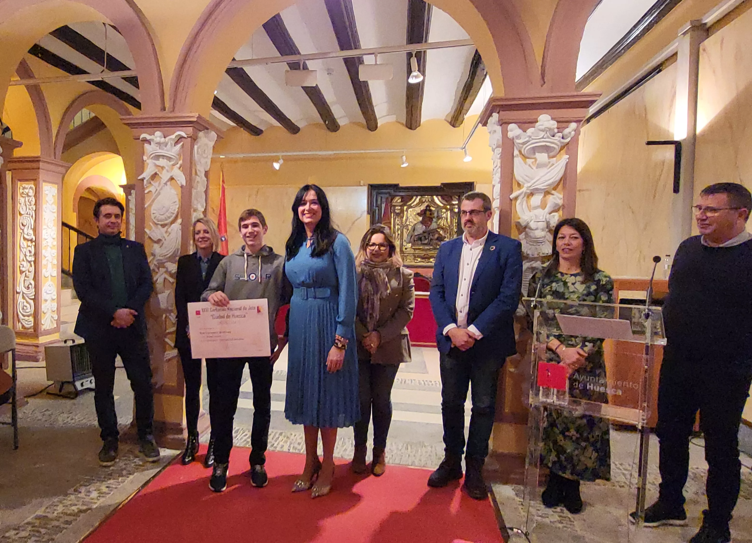 Entrega del premios del XXXI Certamen Nacional de Jota Ciudad de Huesca. Foto Mercedes Manterola