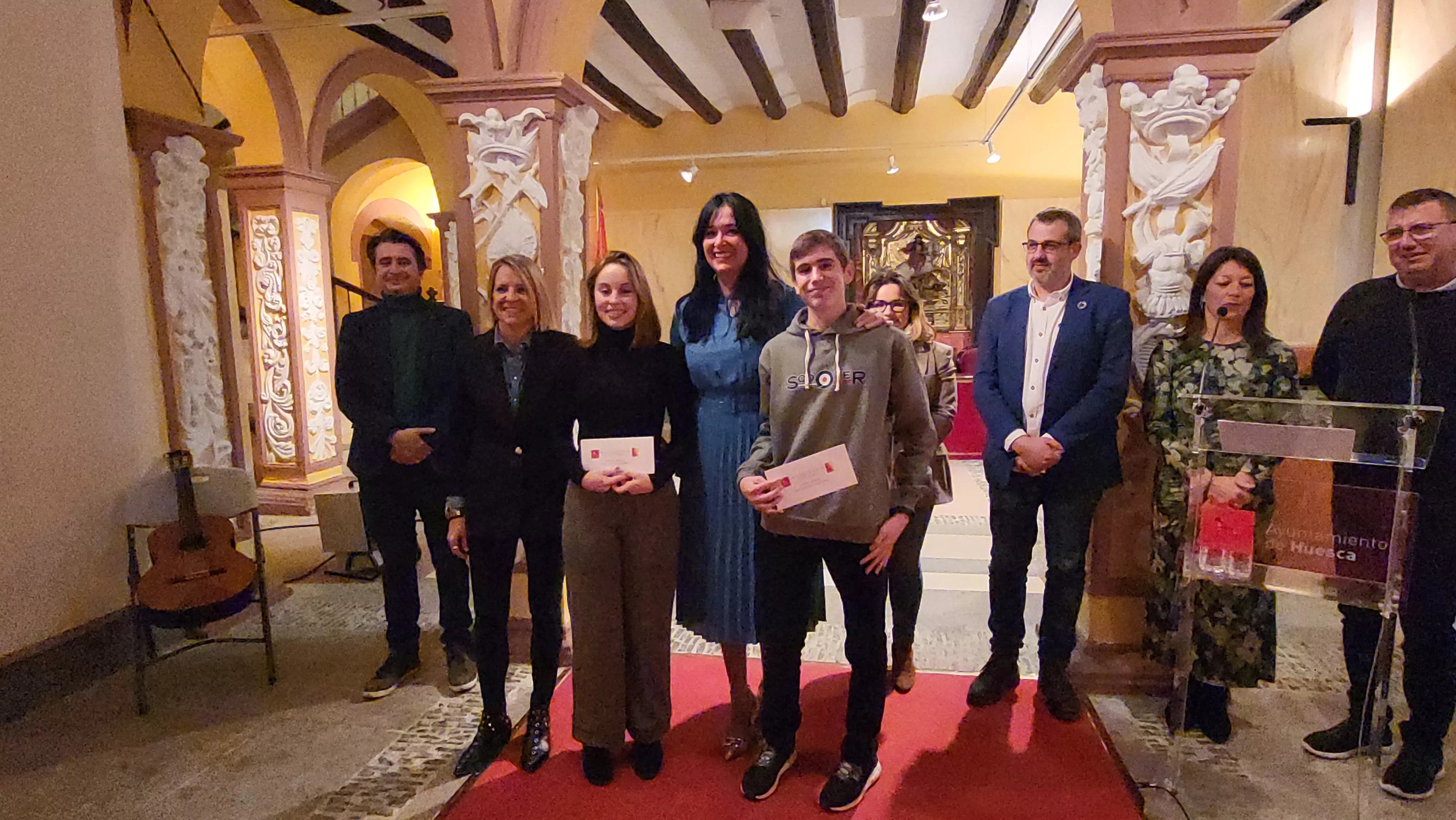 Entrega del premios del XXXI Certamen Nacional de Jota Ciudad de Huesca. Foto Mercedes Manterola