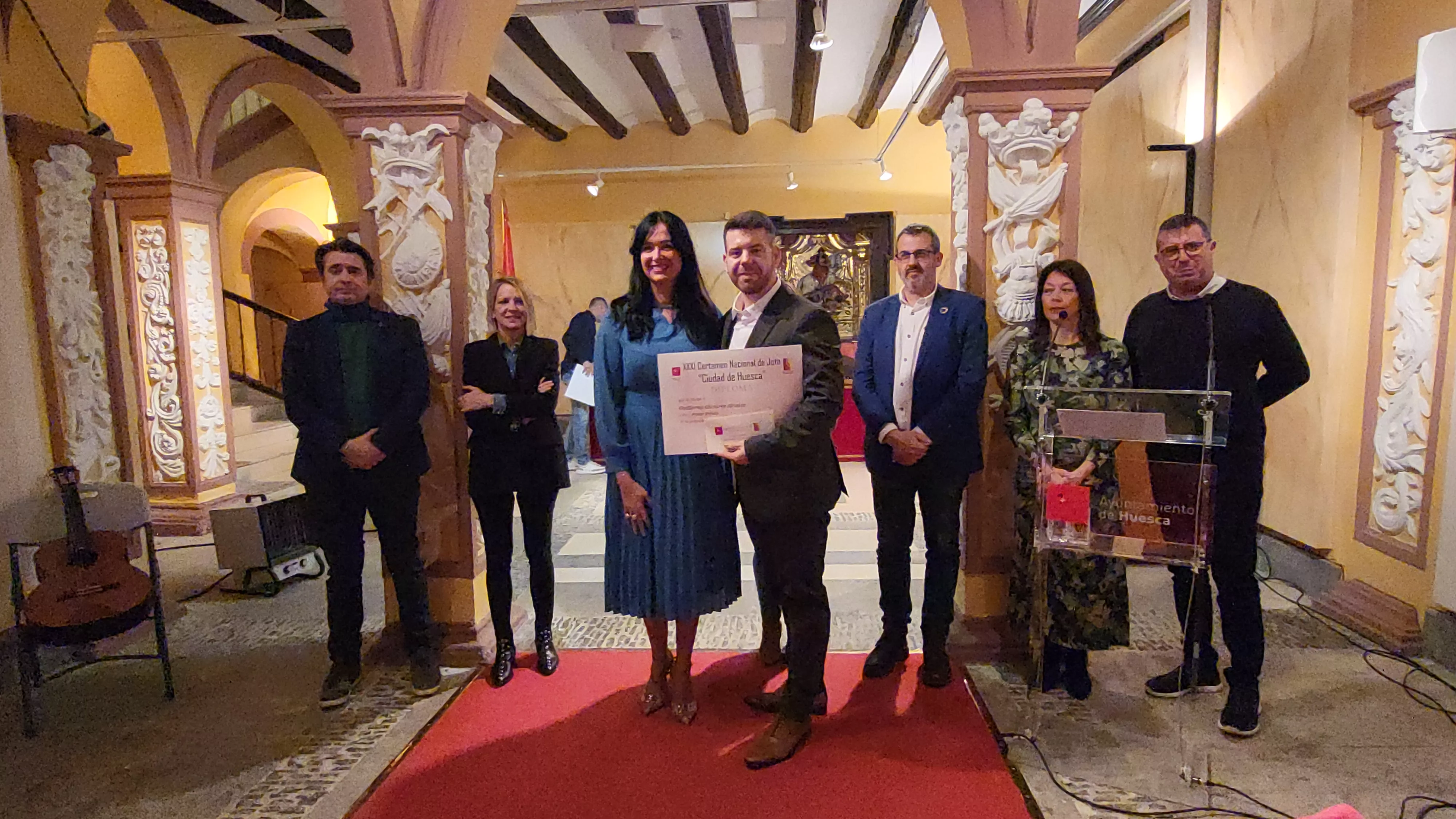 Entrega del premios del XXXI Certamen Nacional de Jota Ciudad de Huesca. Foto Mercedes Manterola