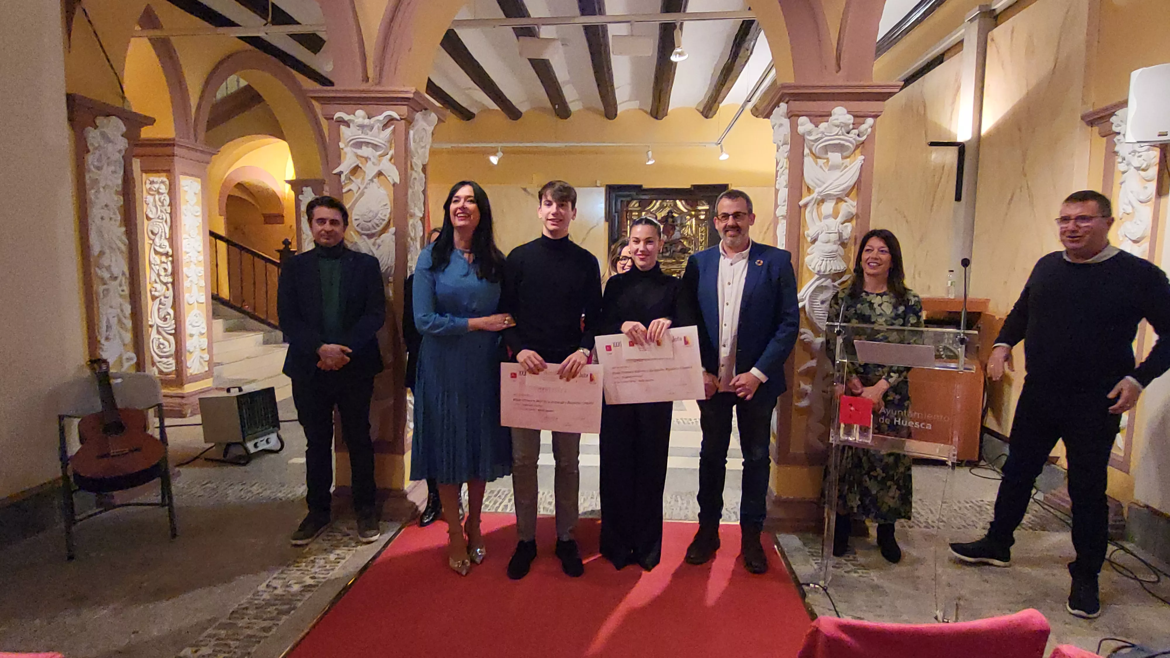 Entrega del premios del XXXI Certamen Nacional de Jota Ciudad de Huesca. Foto Mercedes Manterola