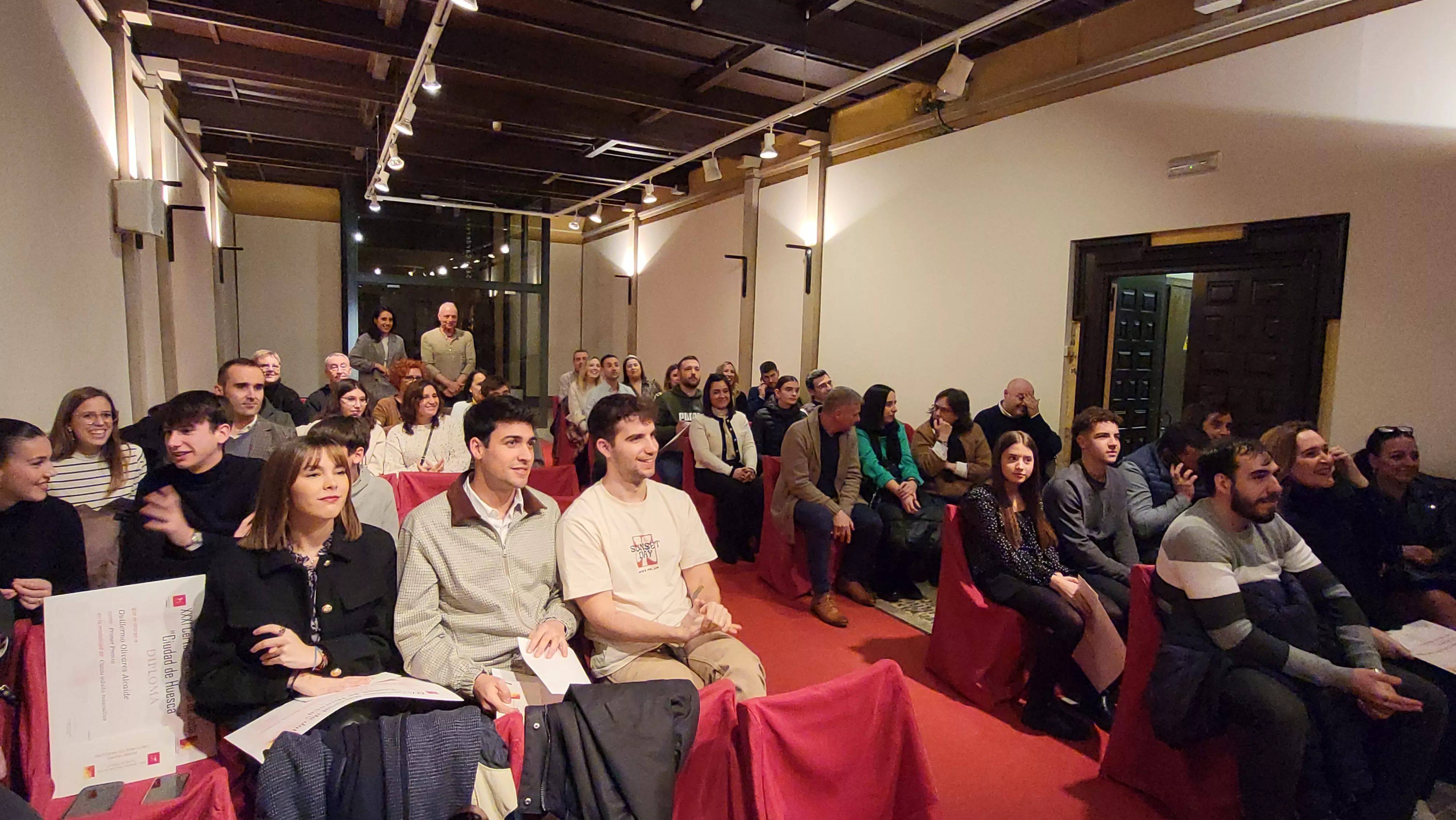 Entrega del premios del XXXI Certamen Nacional de Jota Ciudad de Huesca. Foto Mercedes Manterola