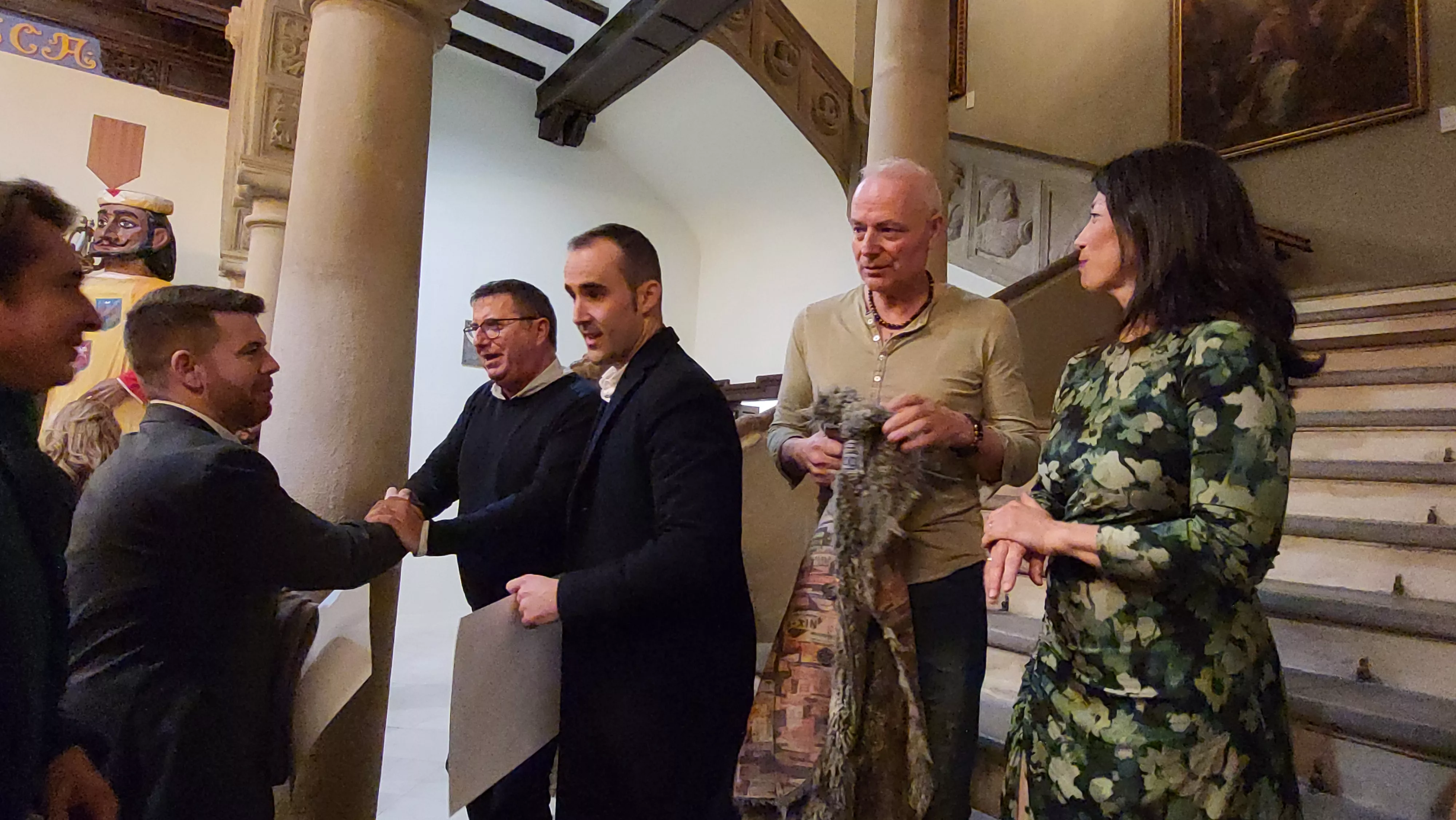Entrega del premios del XXXI Certamen Nacional de Jota Ciudad de Huesca. Foto Mercedes Manterola