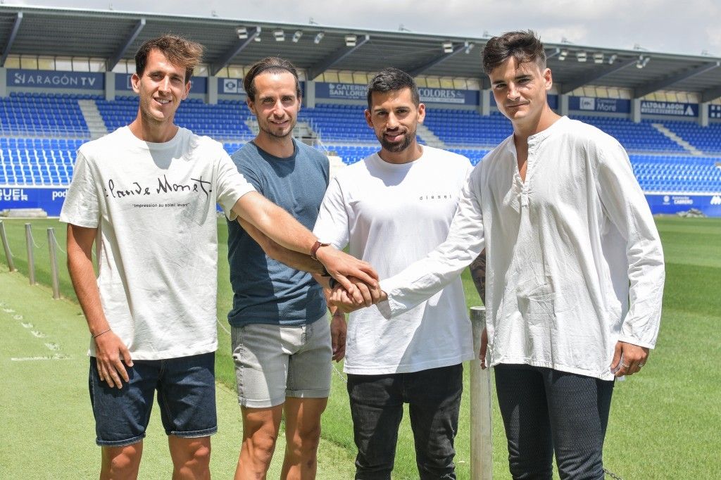 Cuerpo técnico de la SD Huesca B para la temporada 2022/23.