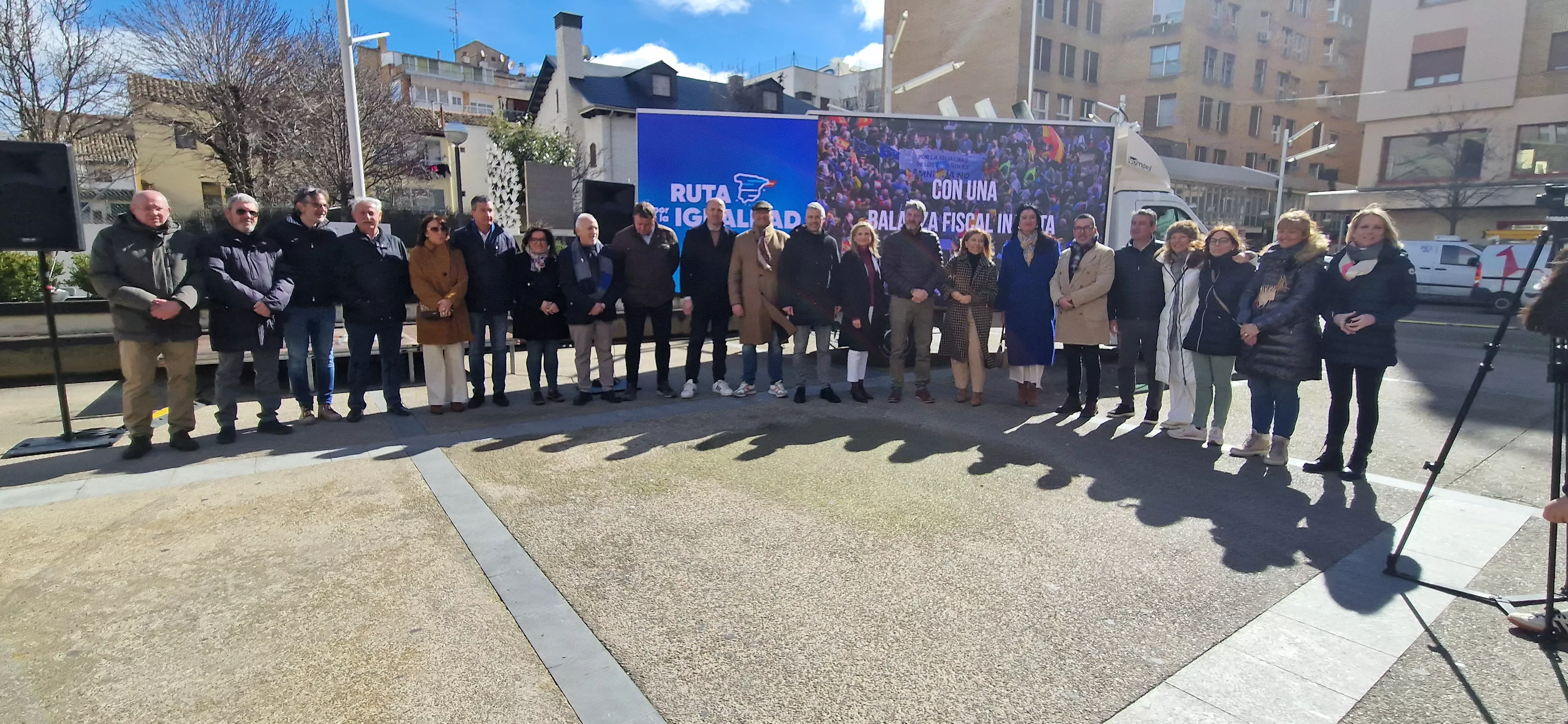  La ruta por la igualdad del PP Huesca. Foto Myriam Martínez 